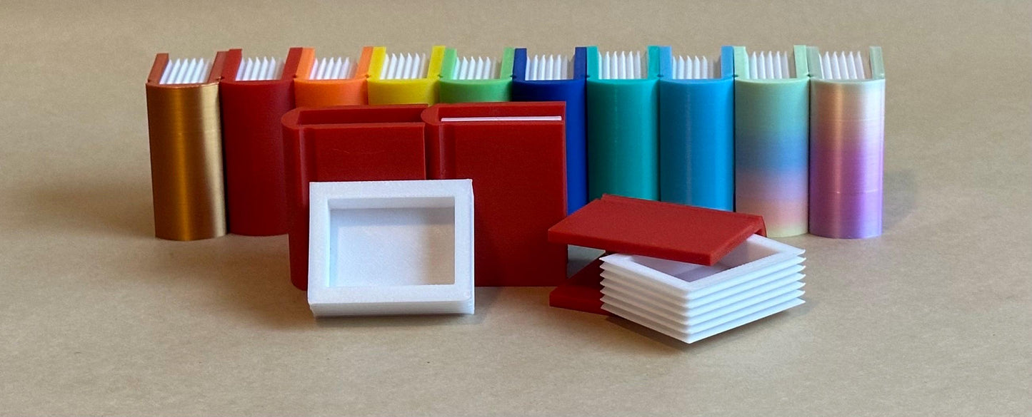 tiny Book Storage Container Stash Pill Box