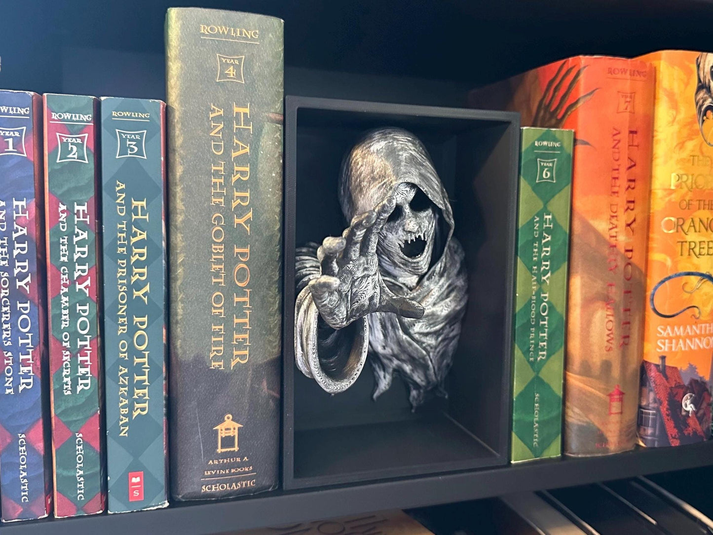 Dementor inspired Ghost Ghoul 3D Book Nook