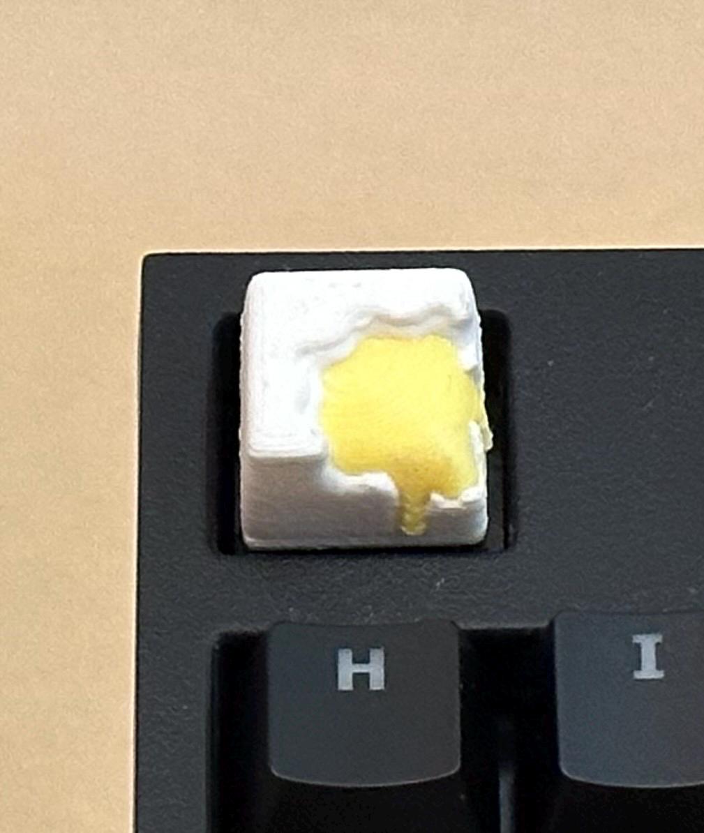 Egg - Artisan Mechanical Keyboard Keycap - Cherry MX Switch