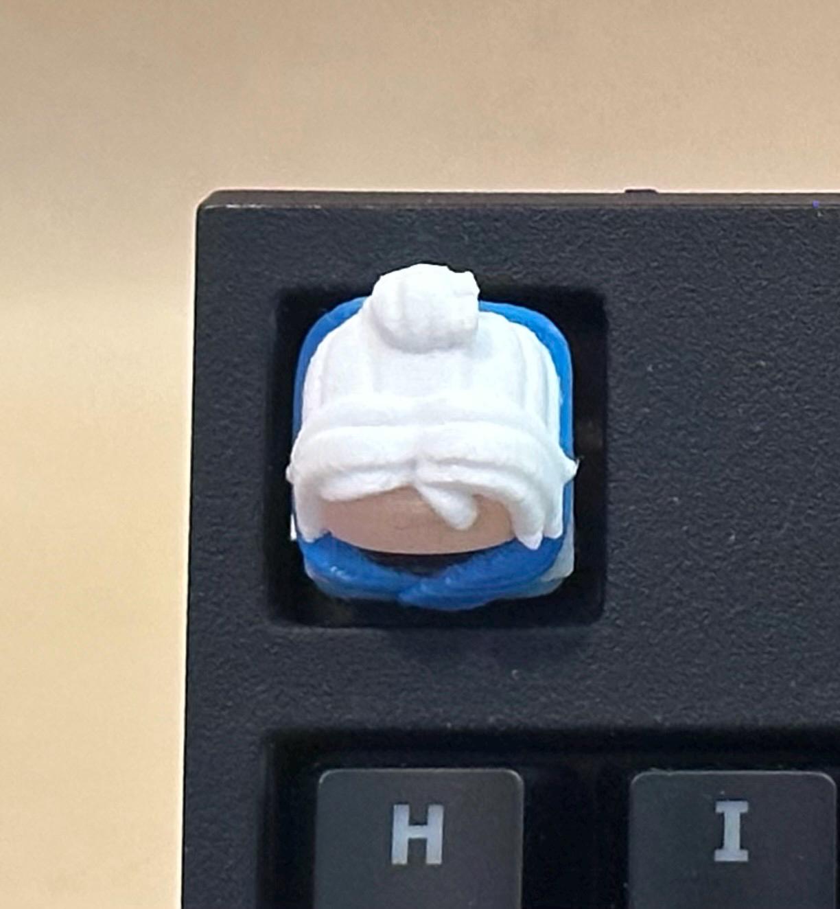 Valorant Jett inspired - Artisan Mechanical Keyboard Keycap - Cherry MX Switch