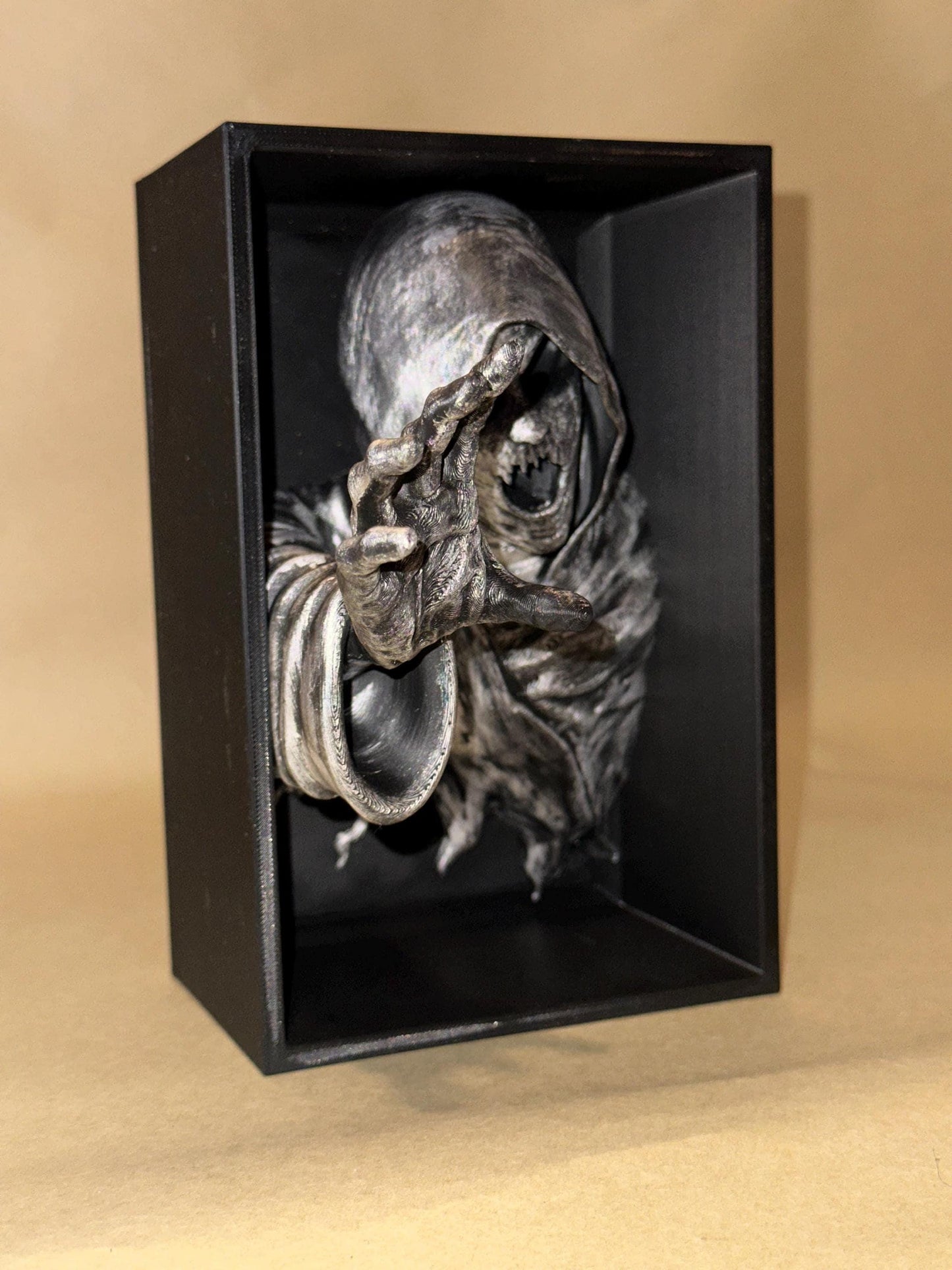 Dementor inspired Ghost Ghoul 3D Book Nook