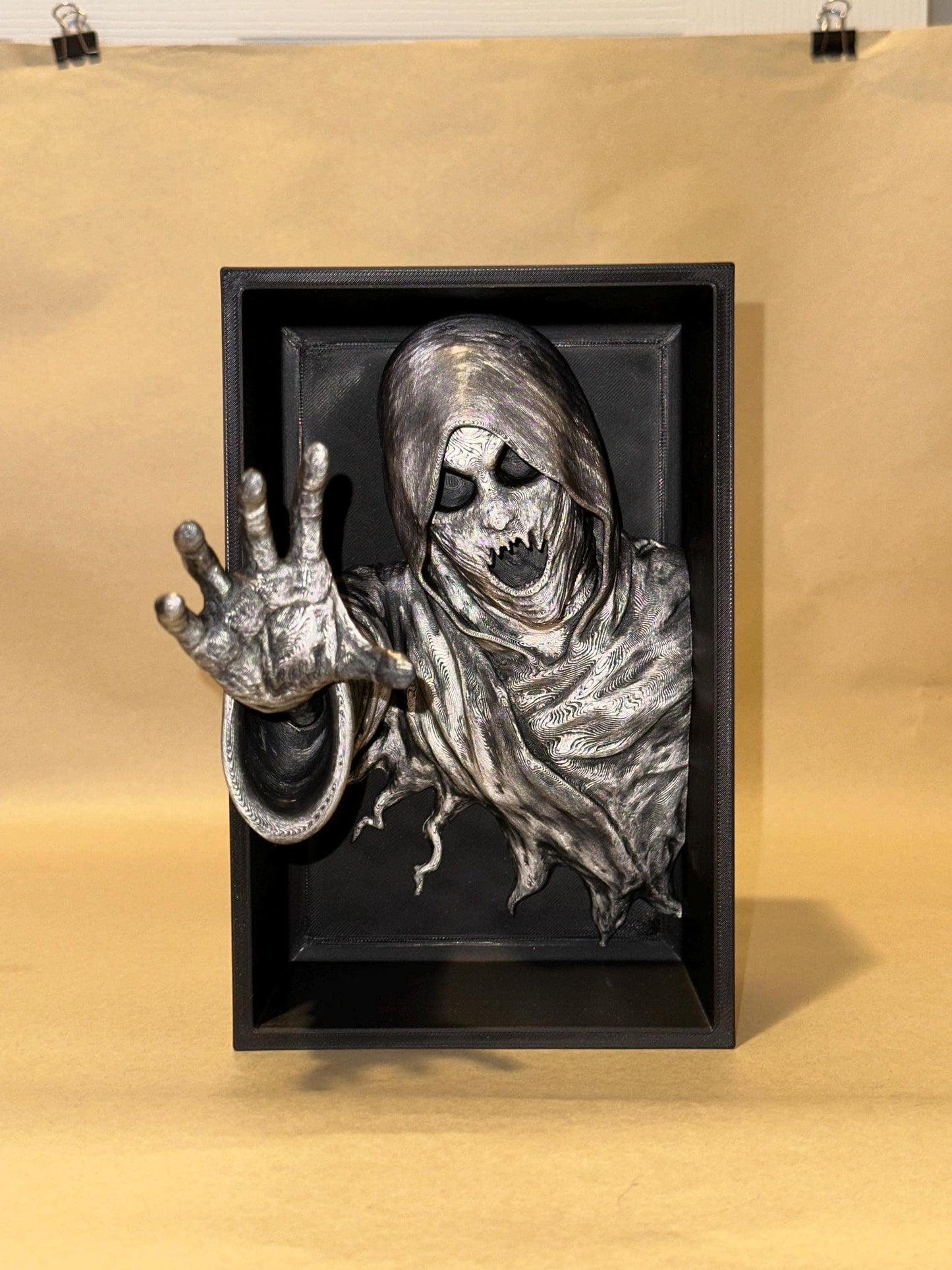 Dementor inspired Ghost Ghoul 3D Book Nook