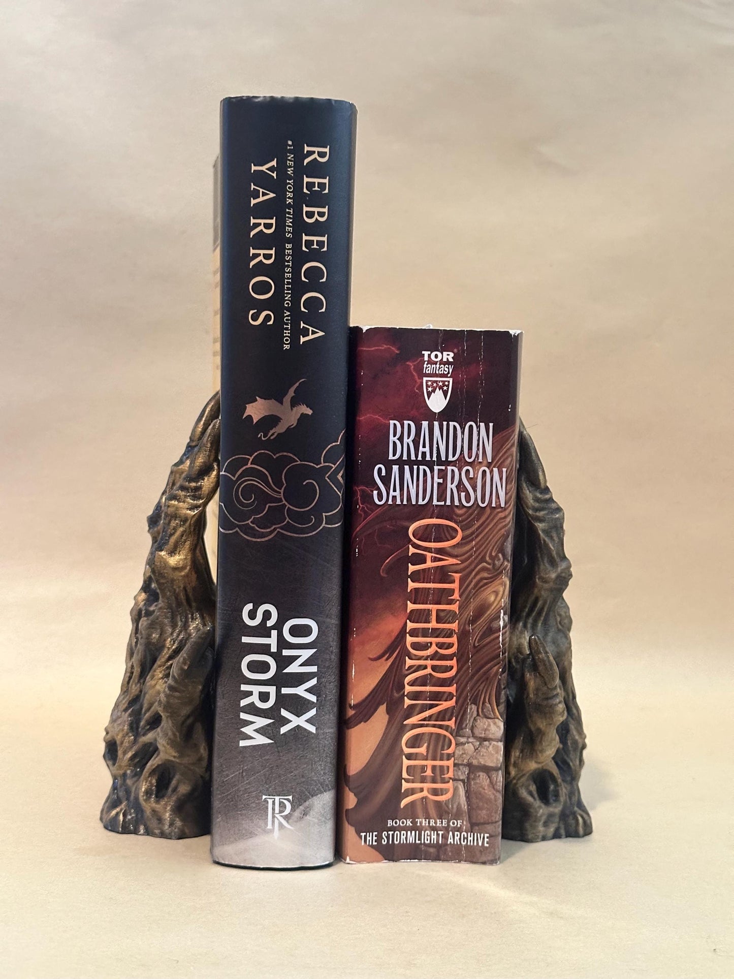 Soulbond Bookends 3D Gold