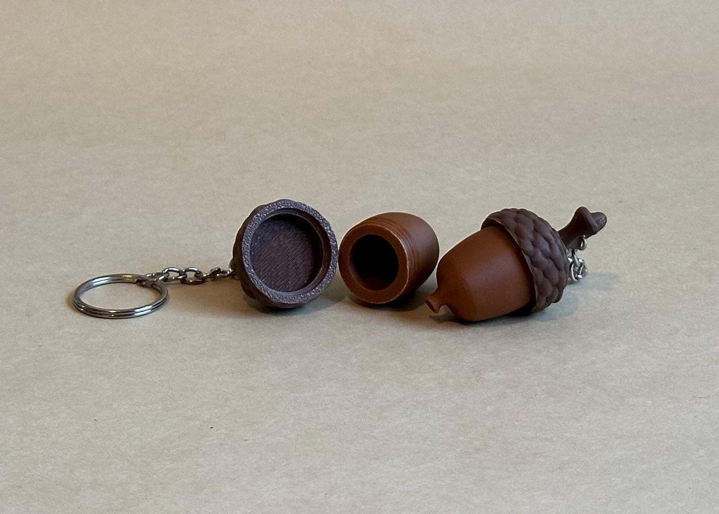 Acorn Storage Hideaway Keychain