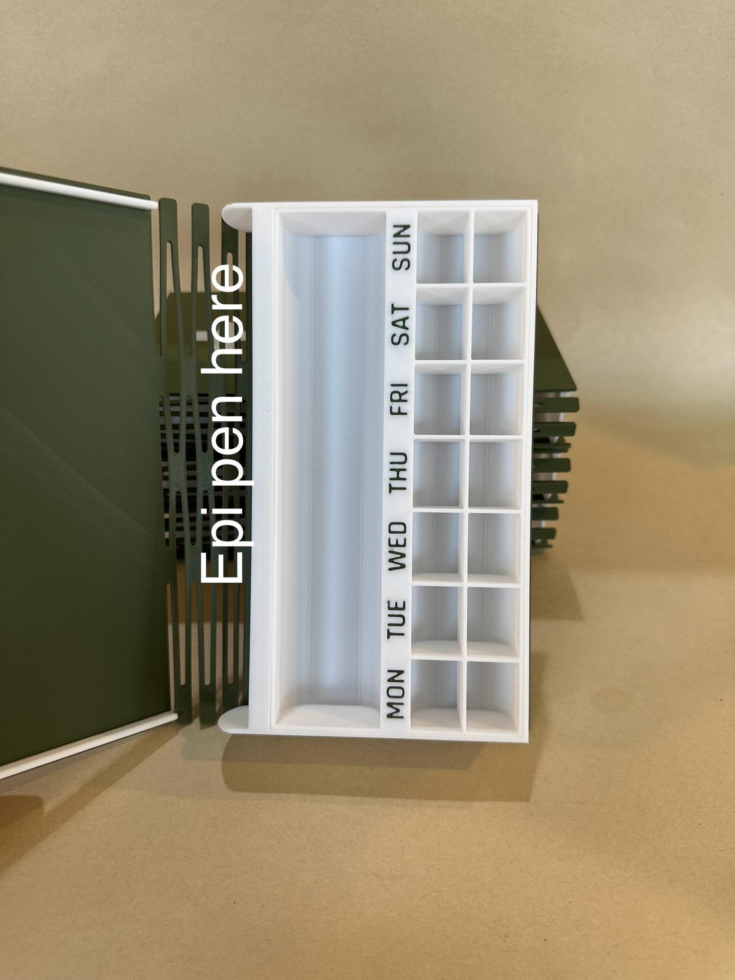 Book of Medicine - Travel Pill & Medicine + Epi pen container