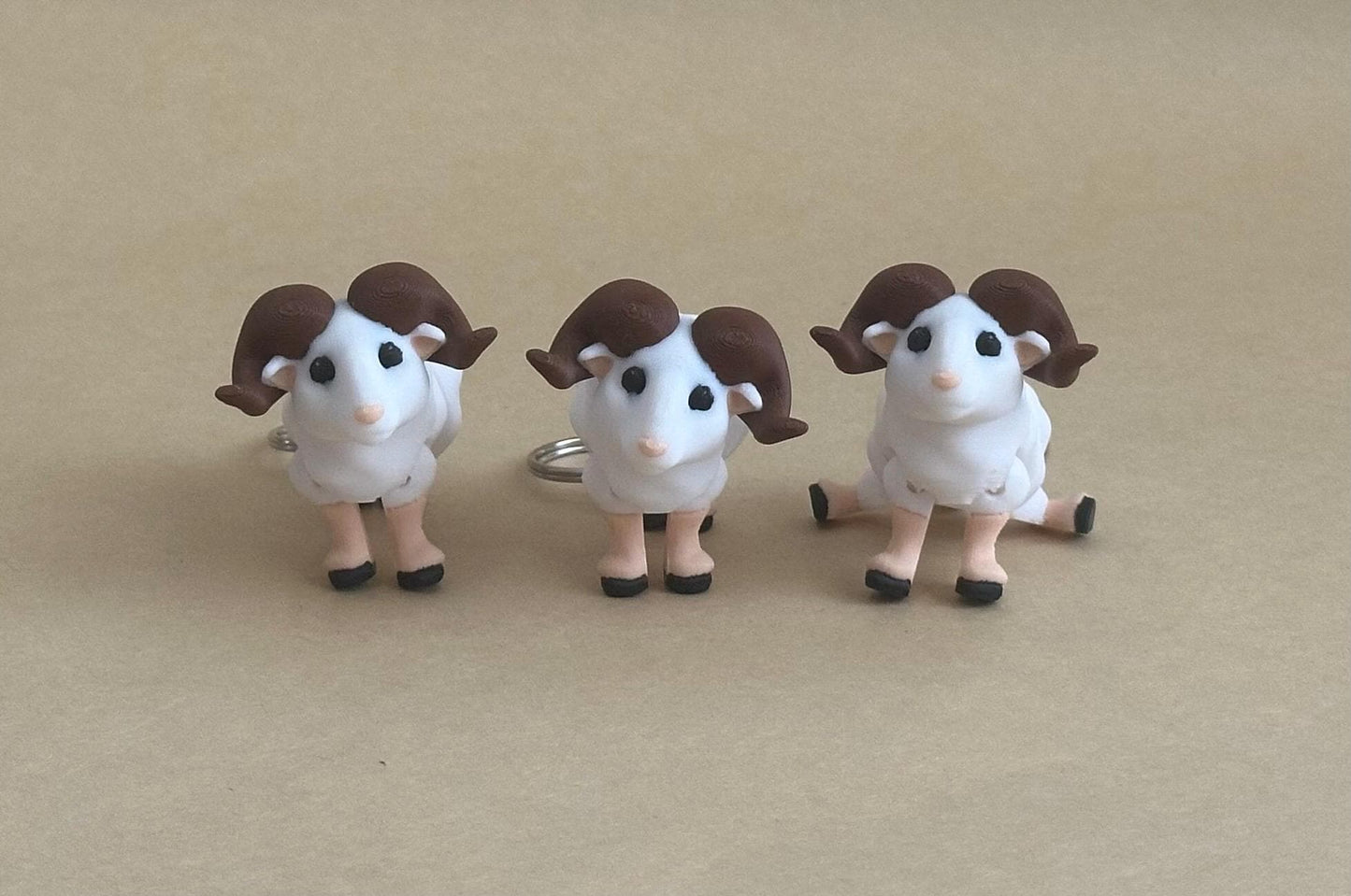 Rambunctious Ram - Articulated Flexi Keychain