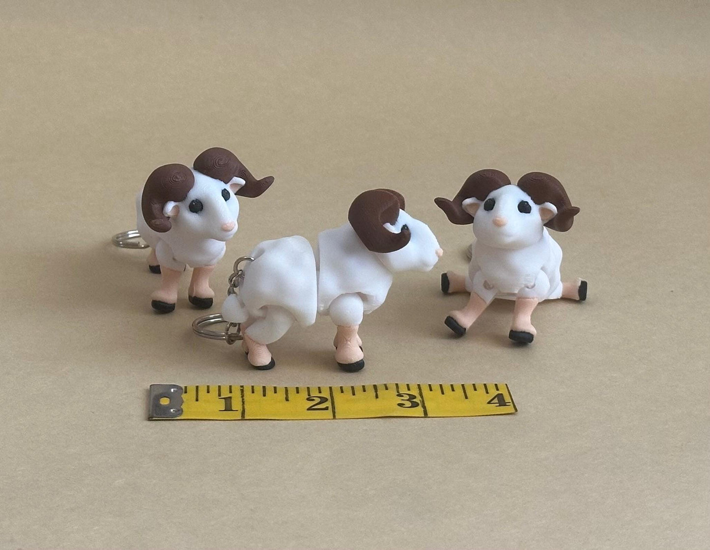 Rambunctious Ram - Articulated Flexi Keychain
