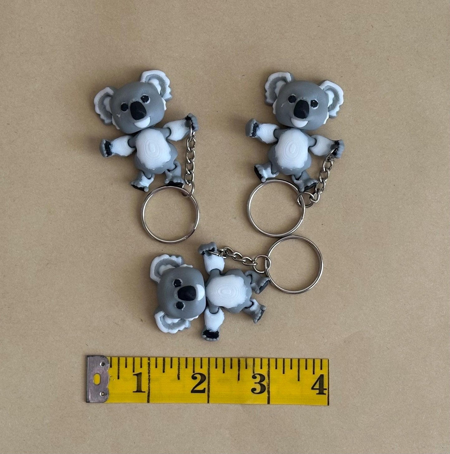 Klinging Koala - Articulated Flexi Keychain