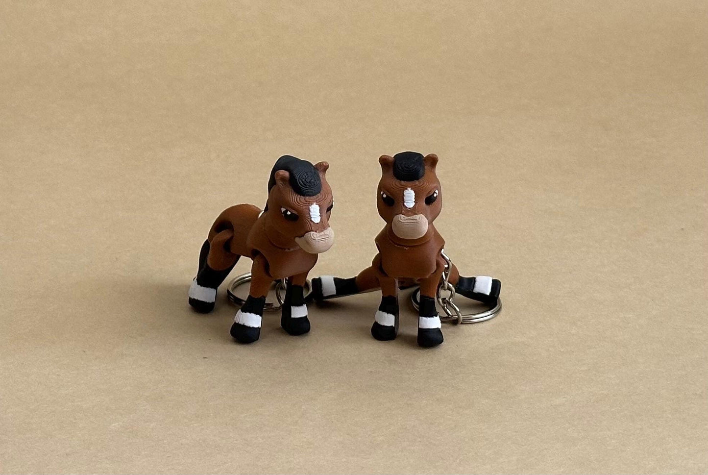 Happy Horse - Articulated Flexi Keychain