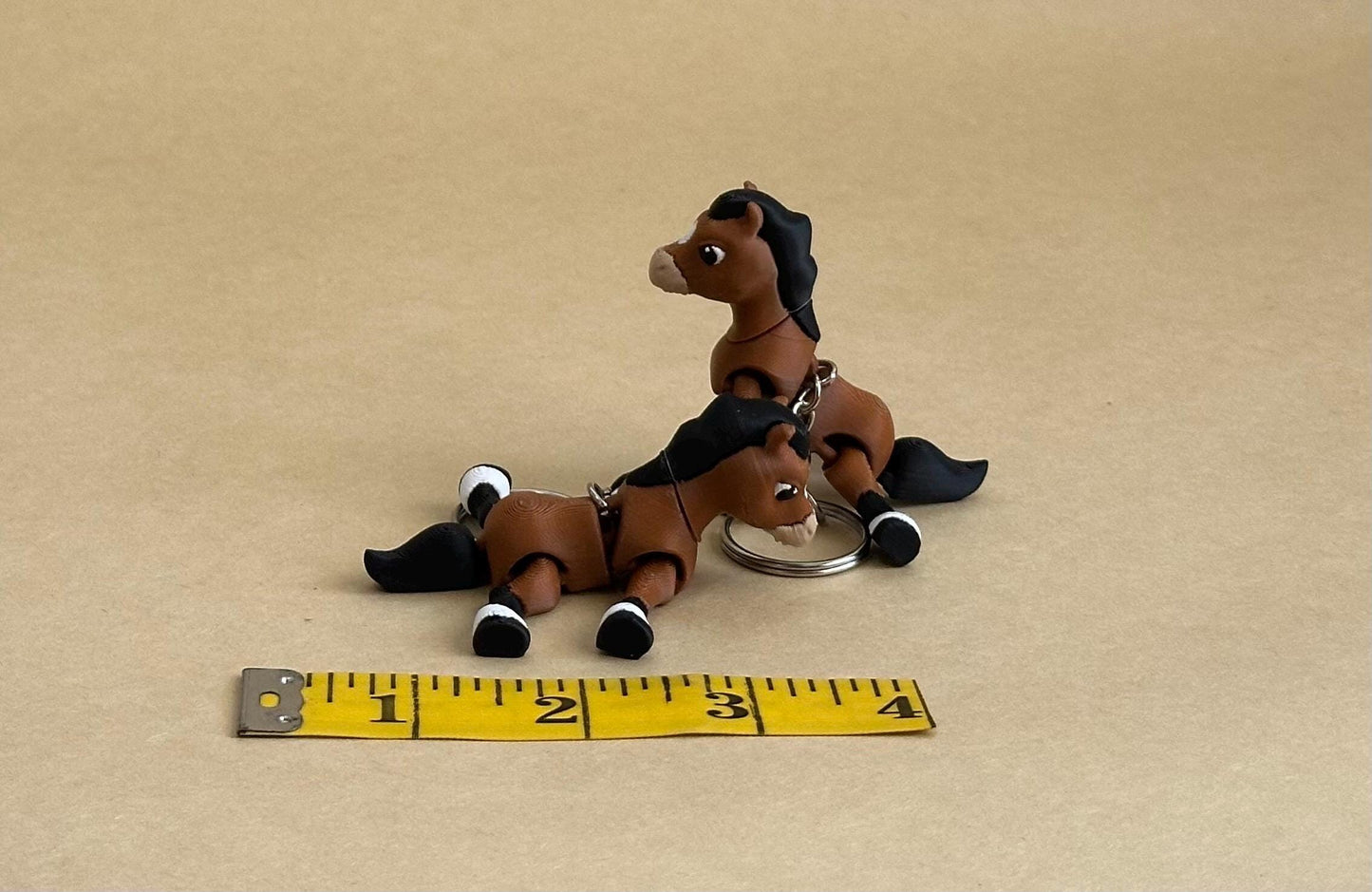 Happy Horse - Articulated Flexi Keychain