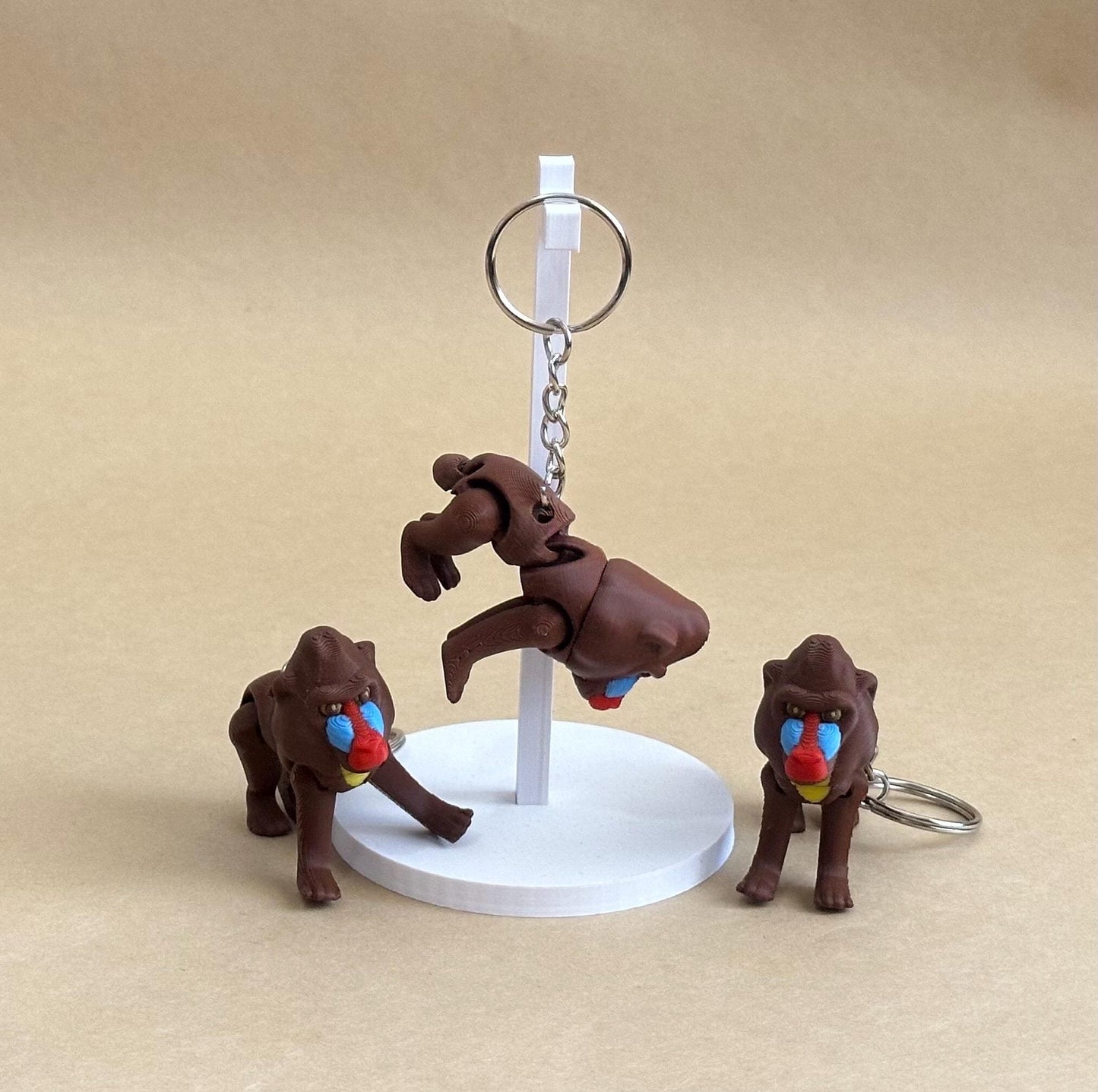 Mad Mandrill - Articulated Flexi Keychain