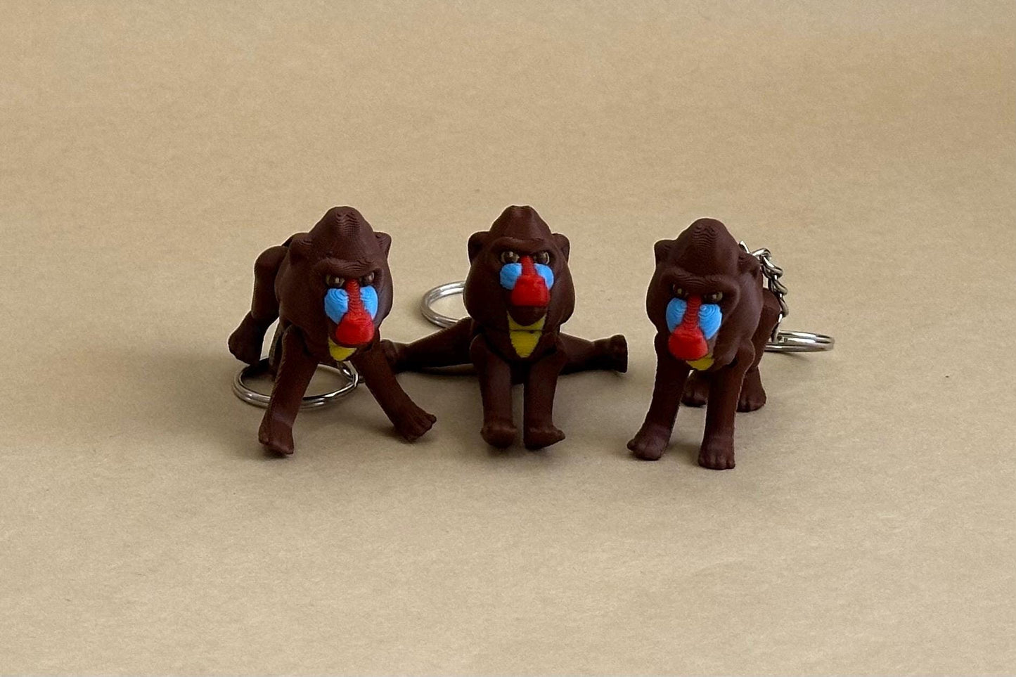 Mad Mandrill - Articulated Flexi Keychain