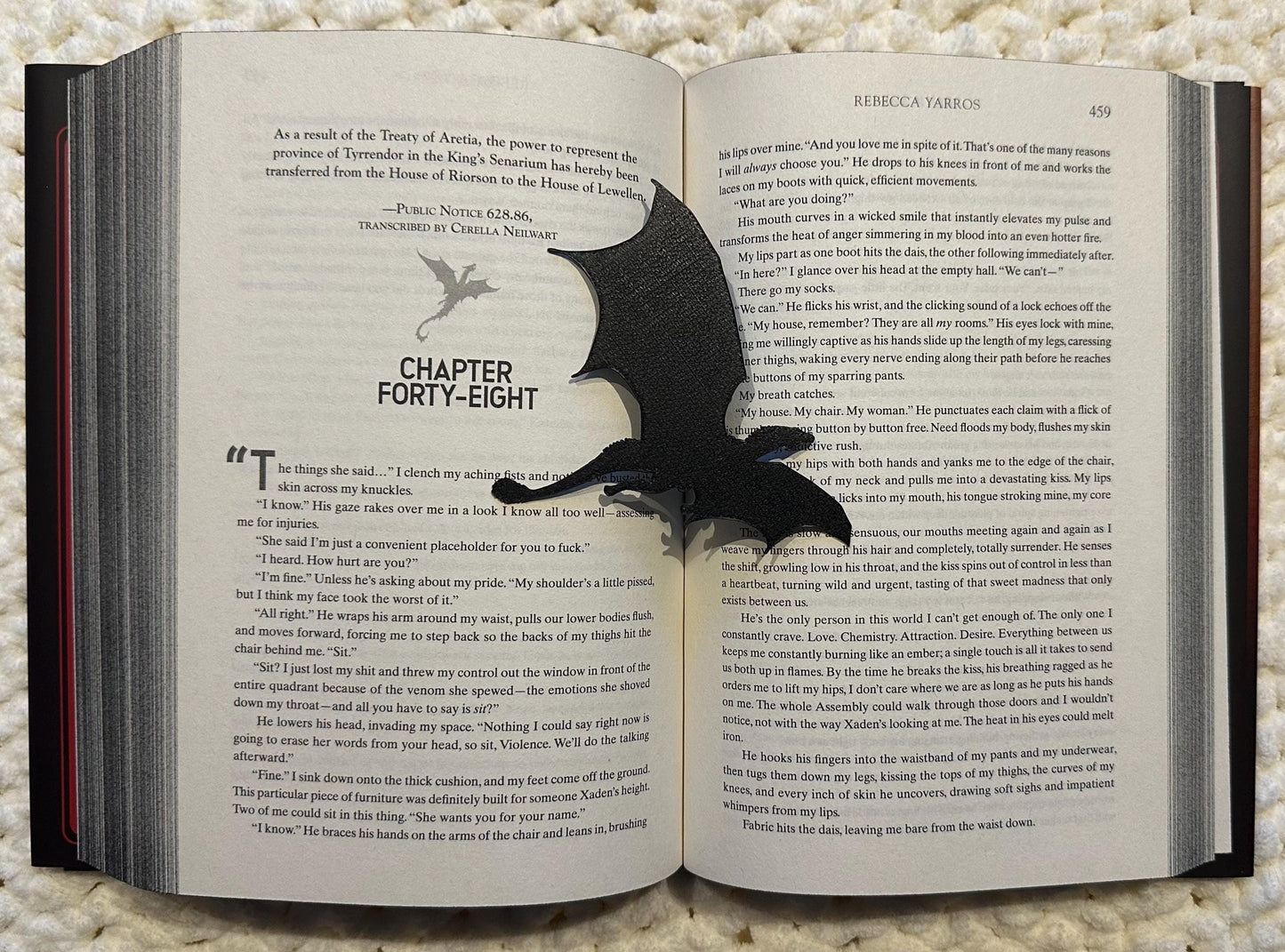 Dragon Bookmarks - 4 Pack - Iron Flame/Fourth Wing inspired