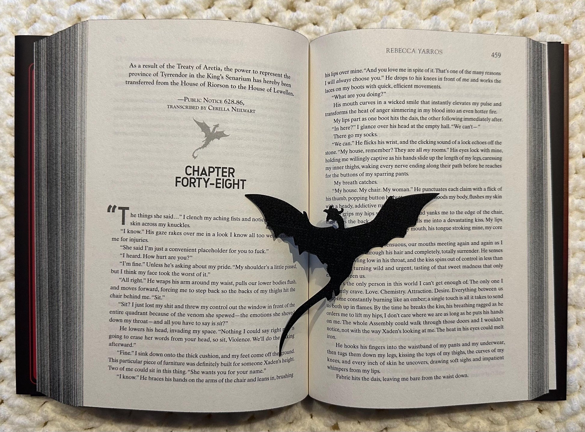 Dragon Bookmarks - 4 Pack - Iron Flame/Fourth Wing inspired