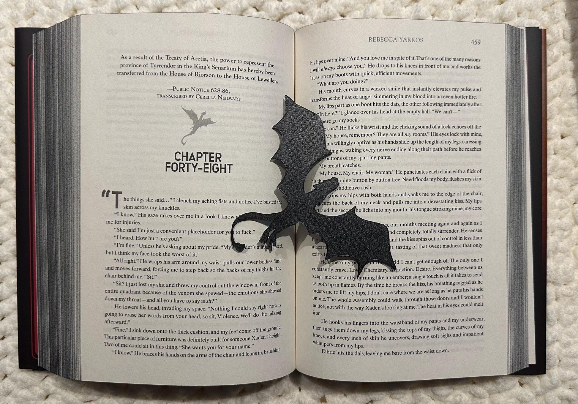 Dragon Bookmarks - 4 Pack - Iron Flame/Fourth Wing inspired