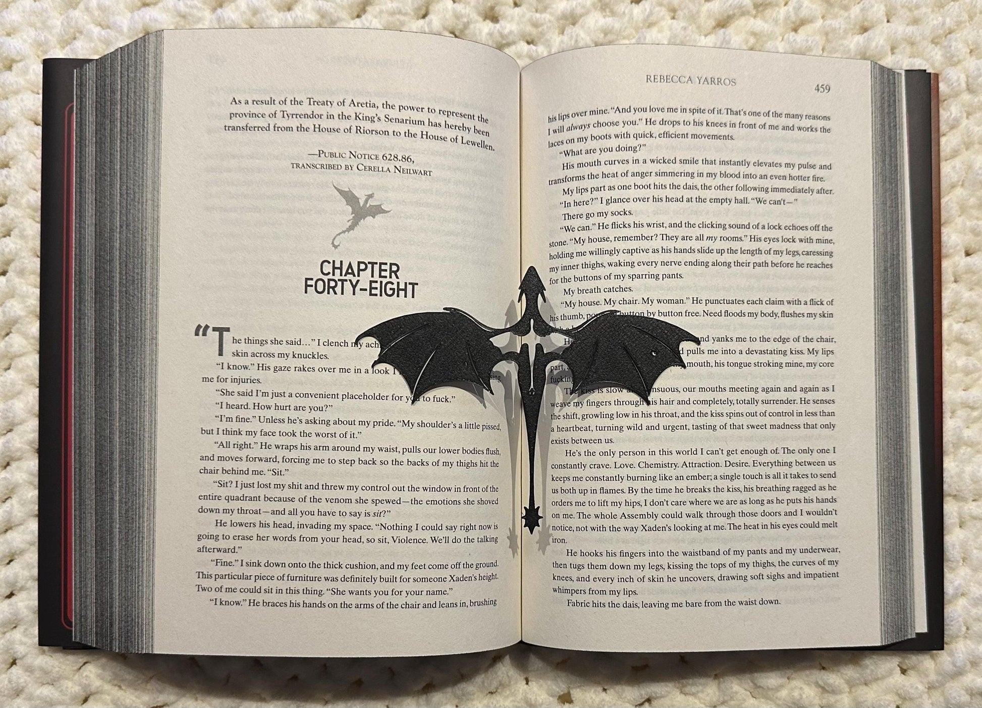 Dragon Bookmarks - 4 Pack - Iron Flame/Fourth Wing inspired