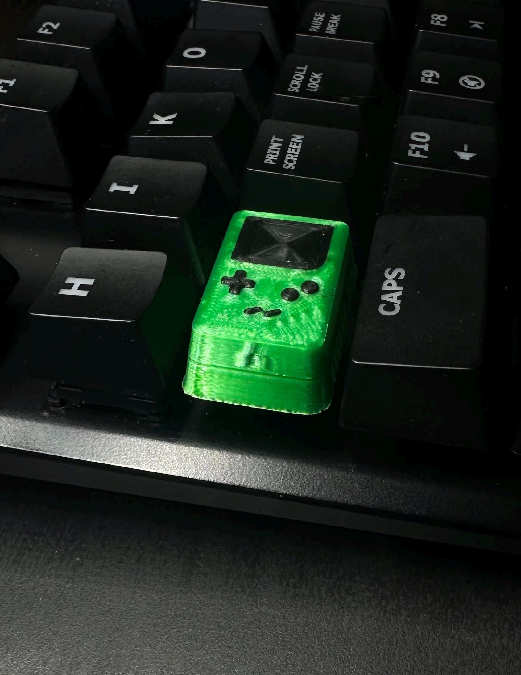 Gameboy - Tab Key - Artisan Mechanical Keyboard Keycap - Cherry MX Switch - Design by Hiko3D