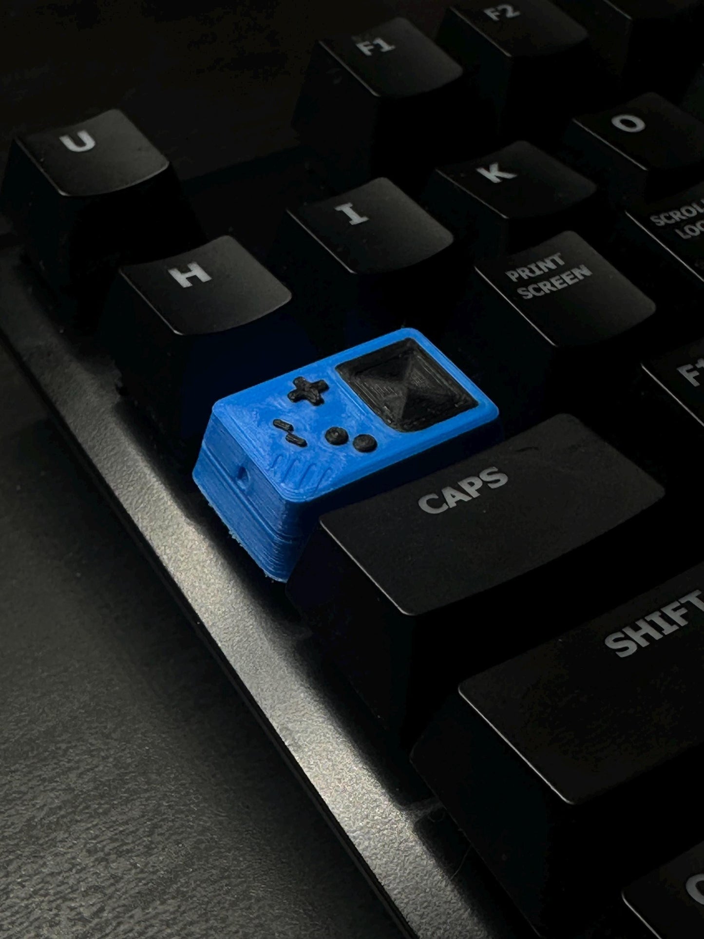 Gameboy - Tab Key - Artisan Mechanical Keyboard Keycap - Cherry MX Switch - Design by Hiko3D