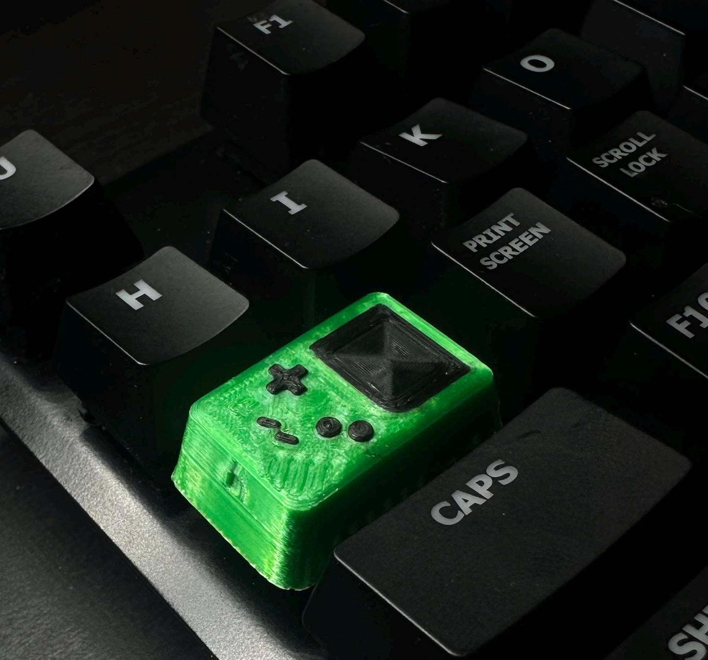 Gameboy - Tab Key - Artisan Mechanical Keyboard Keycap - Cherry MX Switch - Design by Hiko3D
