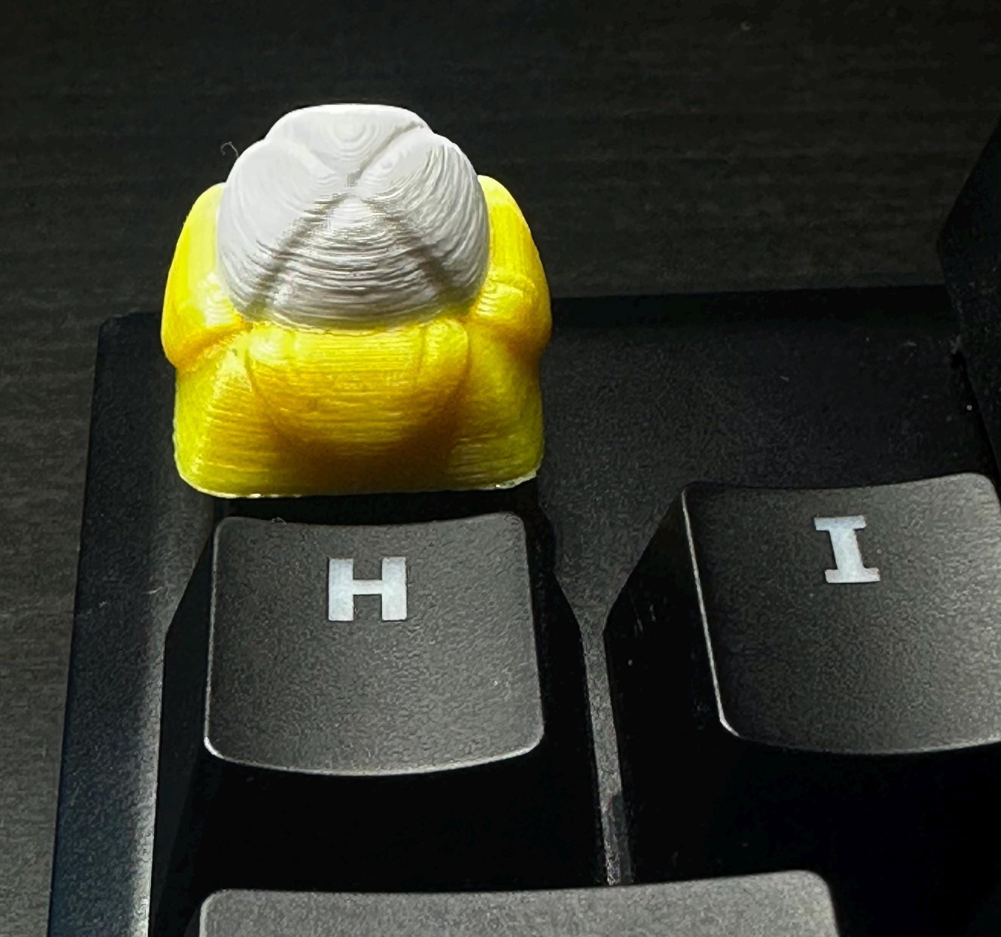 Banana - Food - Artisan Mechanical Keyboard Keycap - Cherry MX Switch