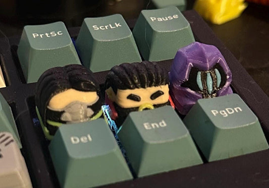 Valorant - Viper / Omen / Reyna - Artisan Mechanical Keyboard Keycap - Cherry MX Switch