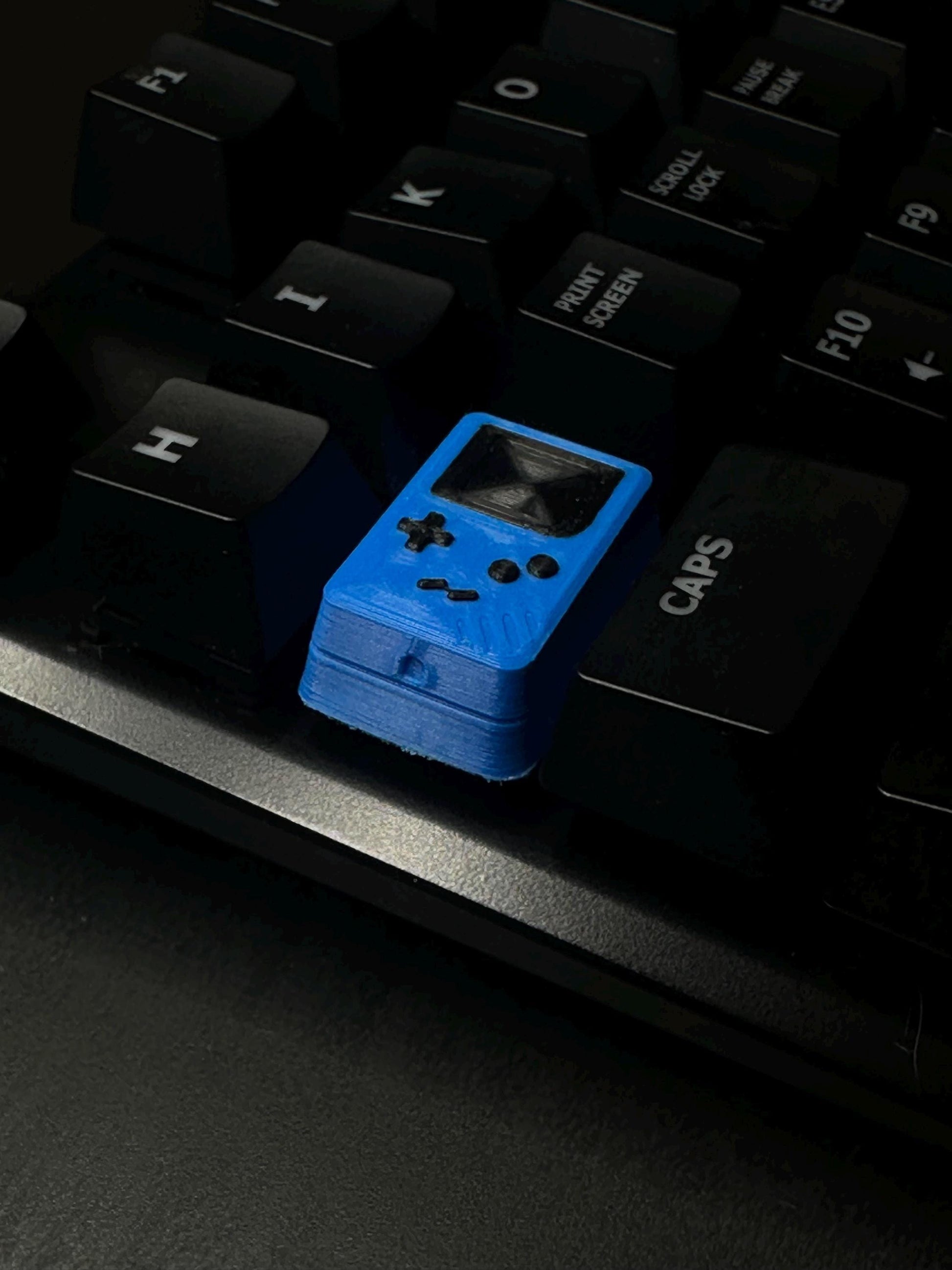 Gameboy - Tab Key - Artisan Mechanical Keyboard Keycap - Cherry MX Switch - Design by Hiko3D