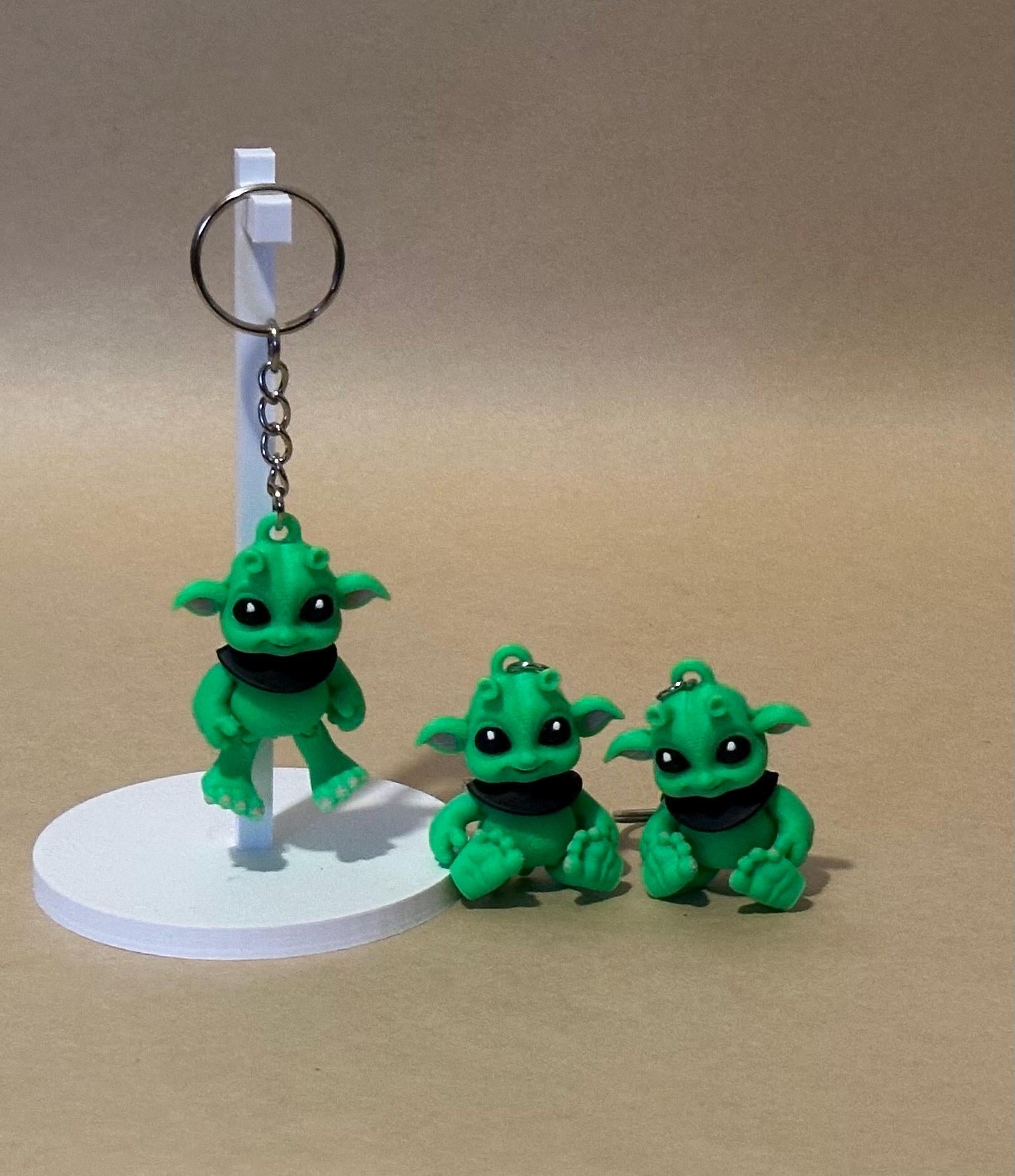 Alien - Articulated Flexi Keychain