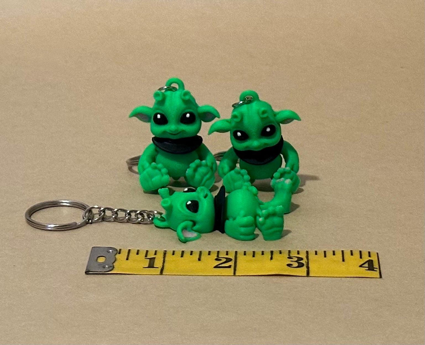 Alien - Articulated Flexi Keychain