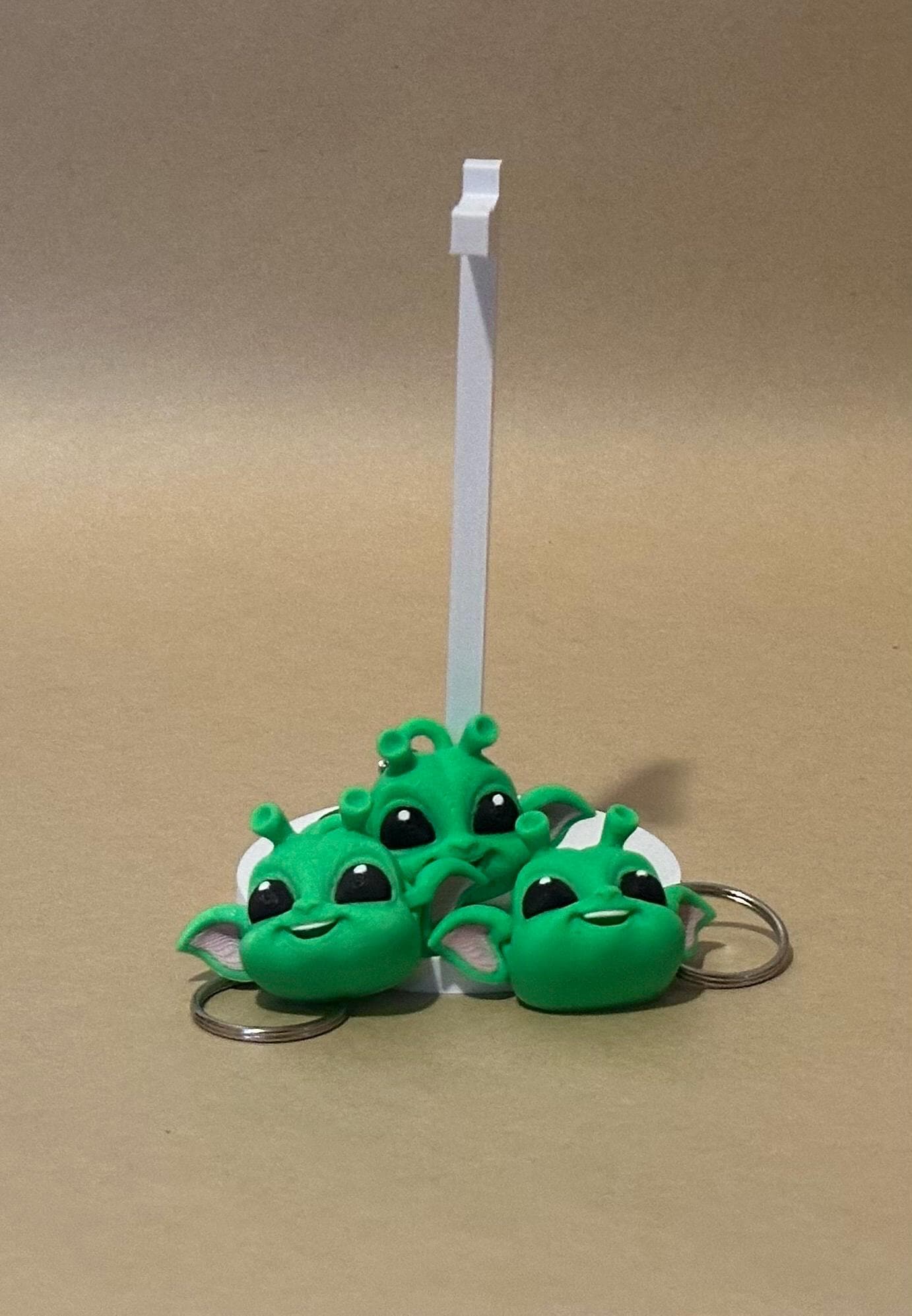 Alien head - Articulated Flexi Keychain