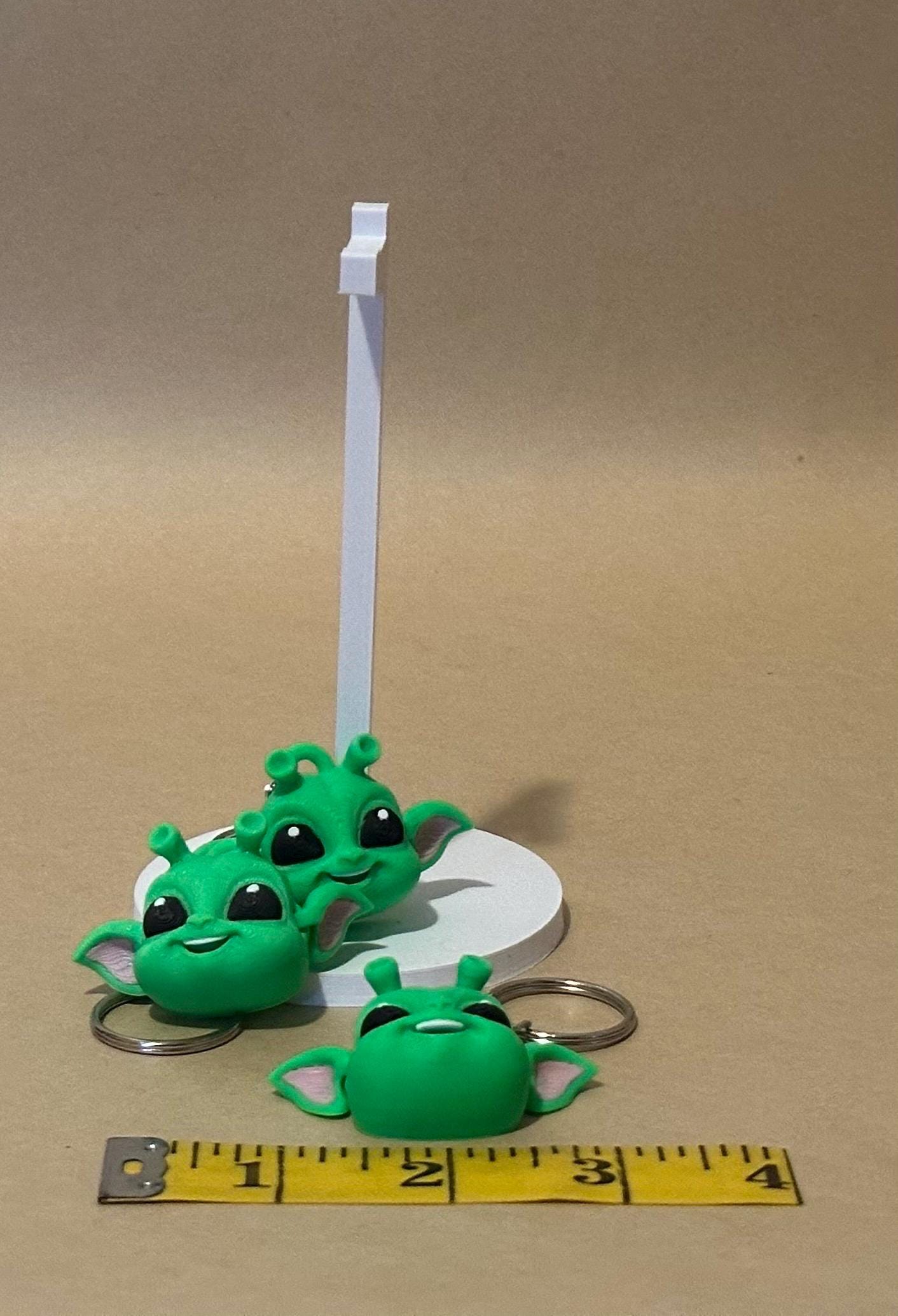 Alien head - Articulated Flexi Keychain