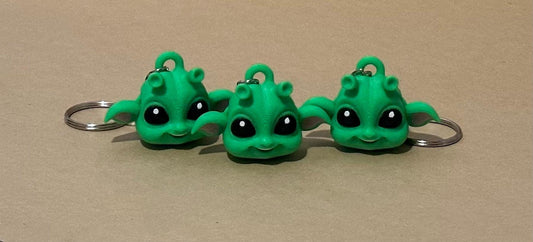 Alien head - Articulated Flexi Keychain