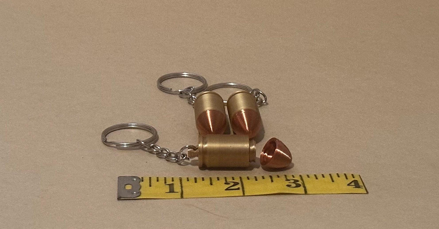 Bullet - Hideaway Storage Keychain