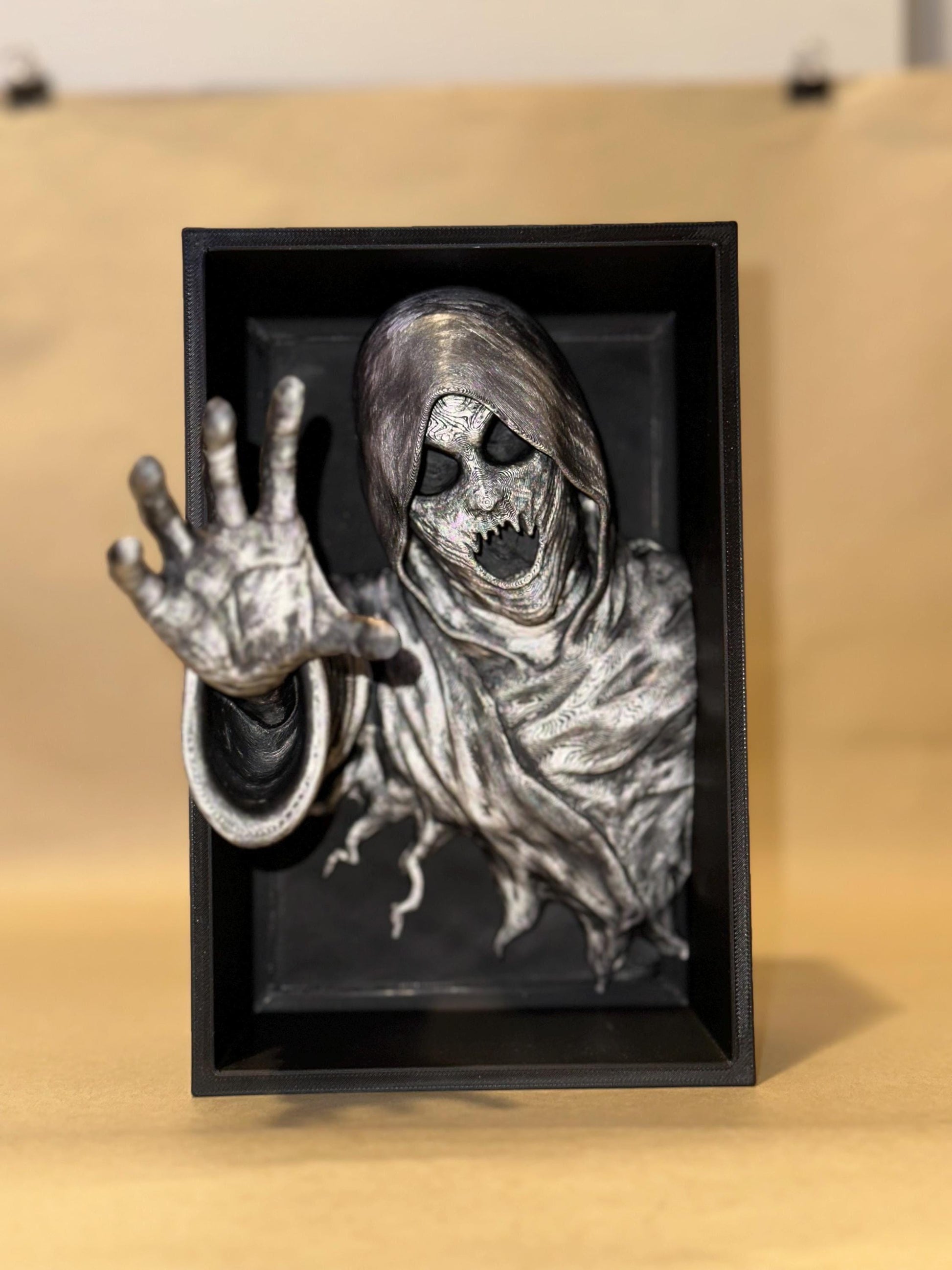 Dementor inspired Ghost Ghoul 3D Book Nook