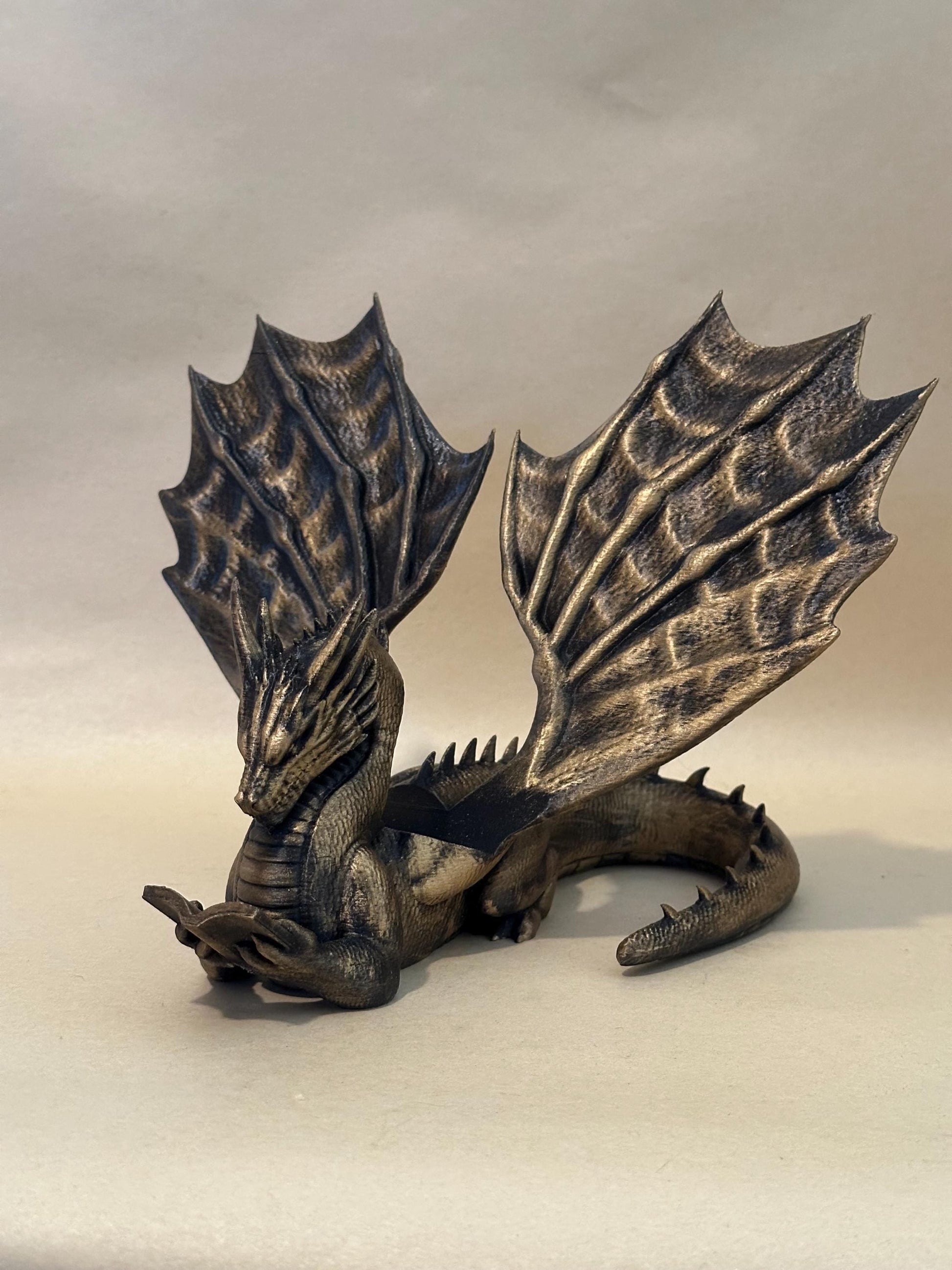 Book Wyrm 3D Dragon Book Stand Holder Display
