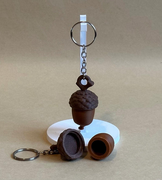Acorn Storage Hideaway Keychain