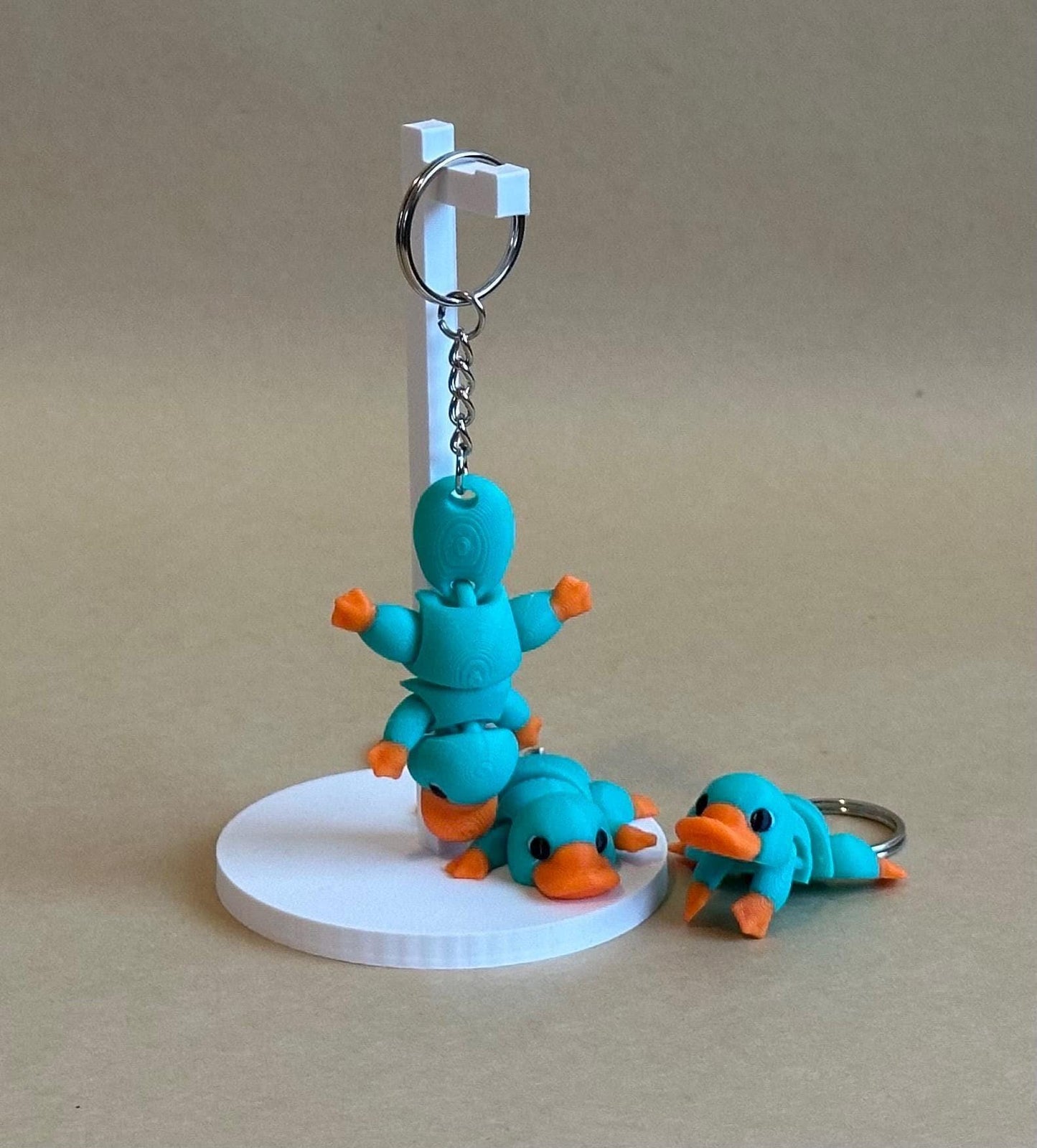 Plodding Platypus - Articulated Flexi moving keychain
