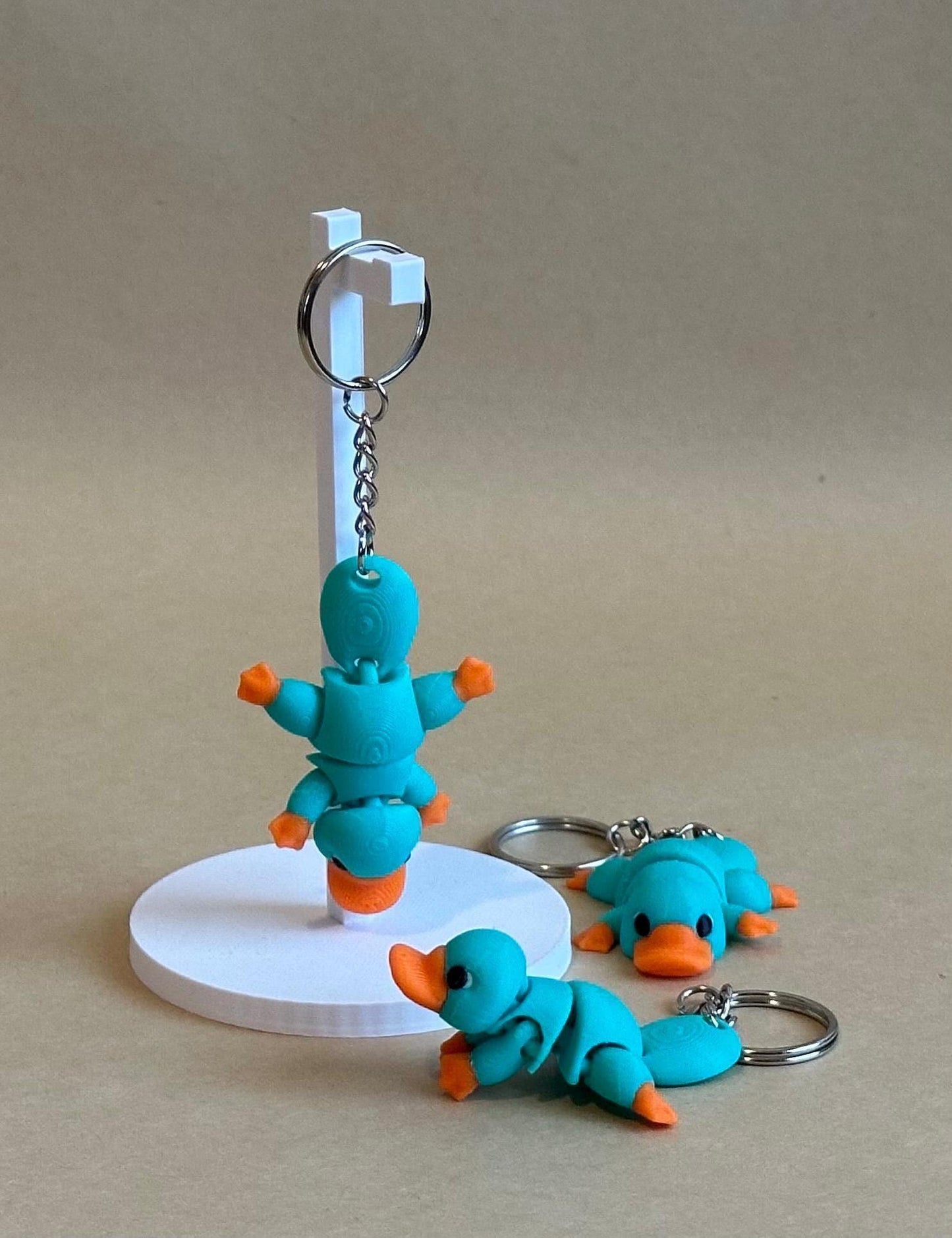 Plodding Platypus - Articulated Flexi moving keychain