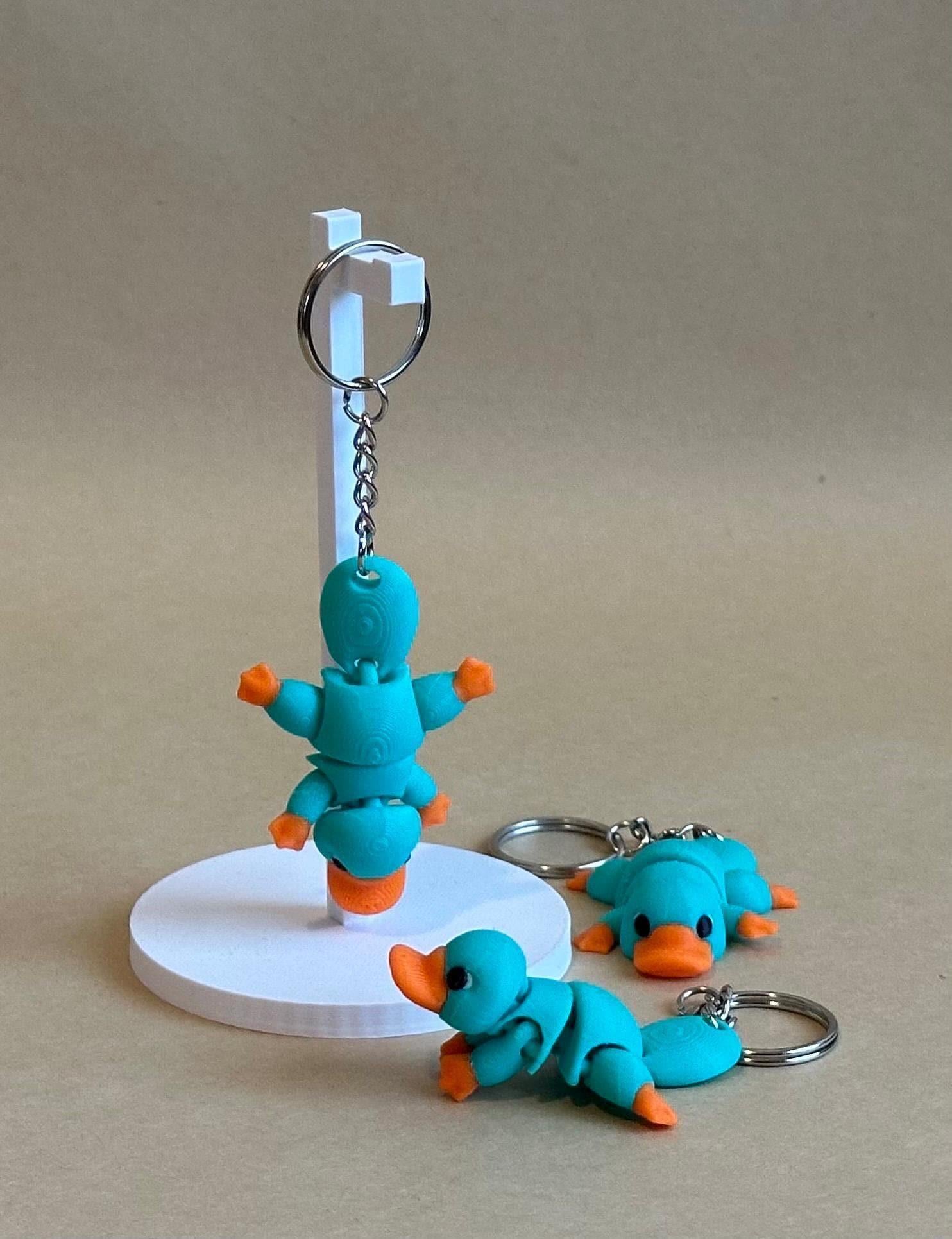 Plodding Platypus - Articulated Flexi moving keychain