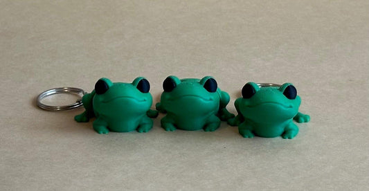 Fidget Frog - Articulated Flexi moving keychain