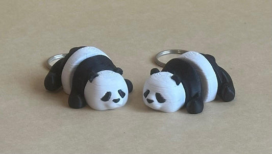 Playful Panda - Articulated Flexi moving keychain