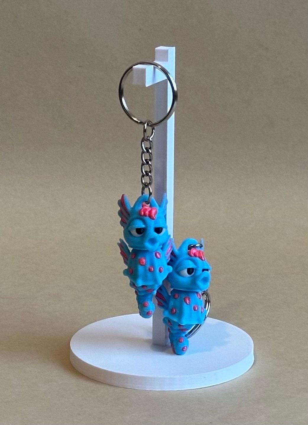 Seahorse Articulated Flexi Keychain