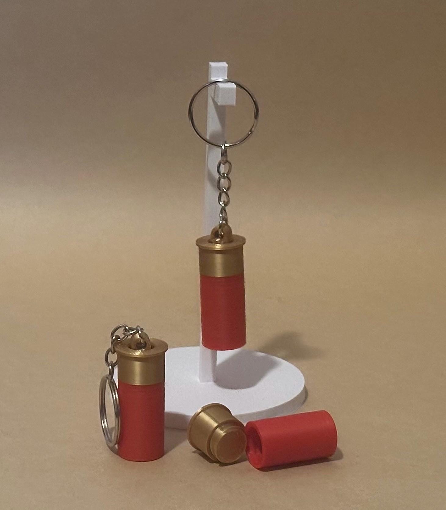 Shotgun Shell - Hideaway Storage Keychain