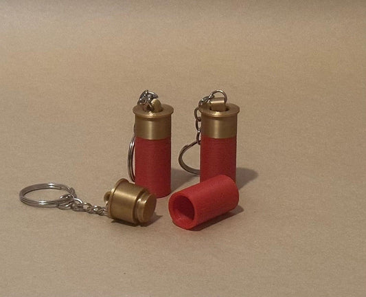 Shotgun Shell - Hideaway Storage Keychain