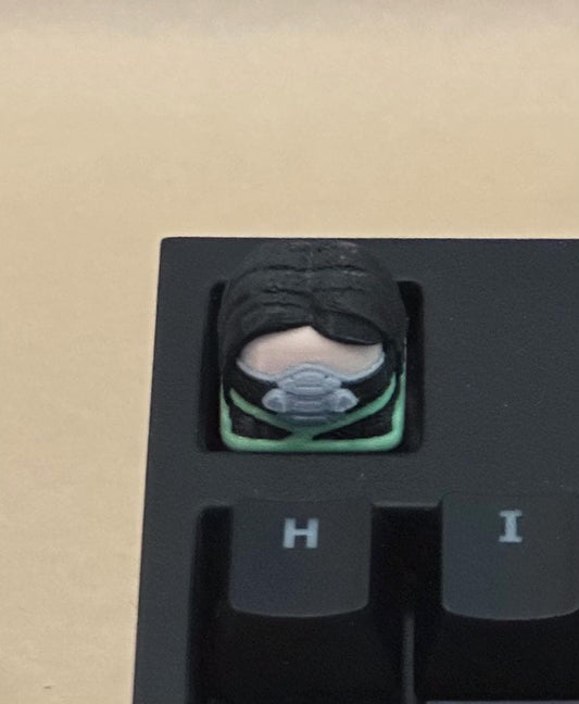Valorant Viper inspired - Artisan Mechanical Keyboard Keycap - Cherry MX Switch