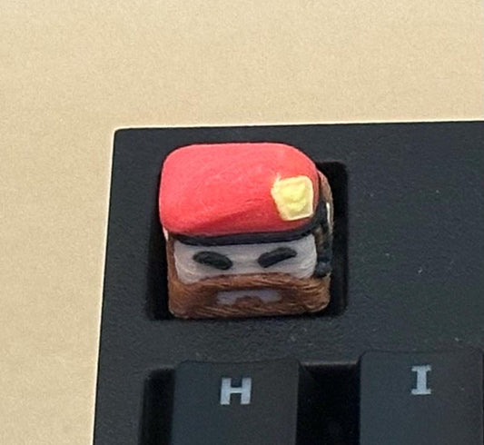 Valorant Brimstone inspired - Artisan Mechanical Keyboard Keycap - Cherry MX Switch