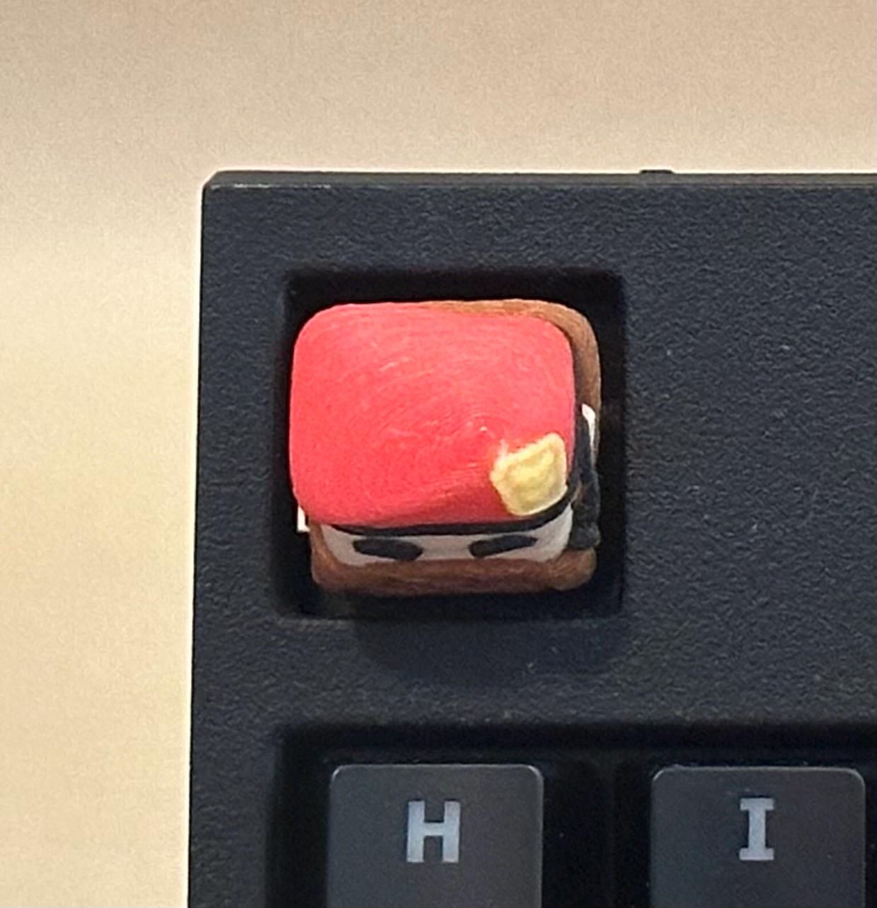 Valorant Brimstone inspired - Artisan Mechanical Keyboard Keycap - Cherry MX Switch