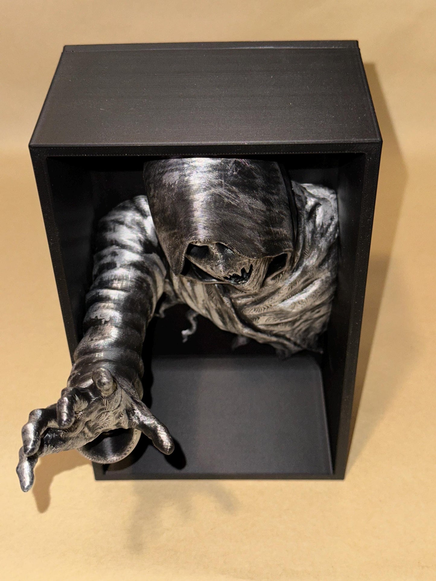 Dementor inspired Ghost Ghoul 3D Book Nook