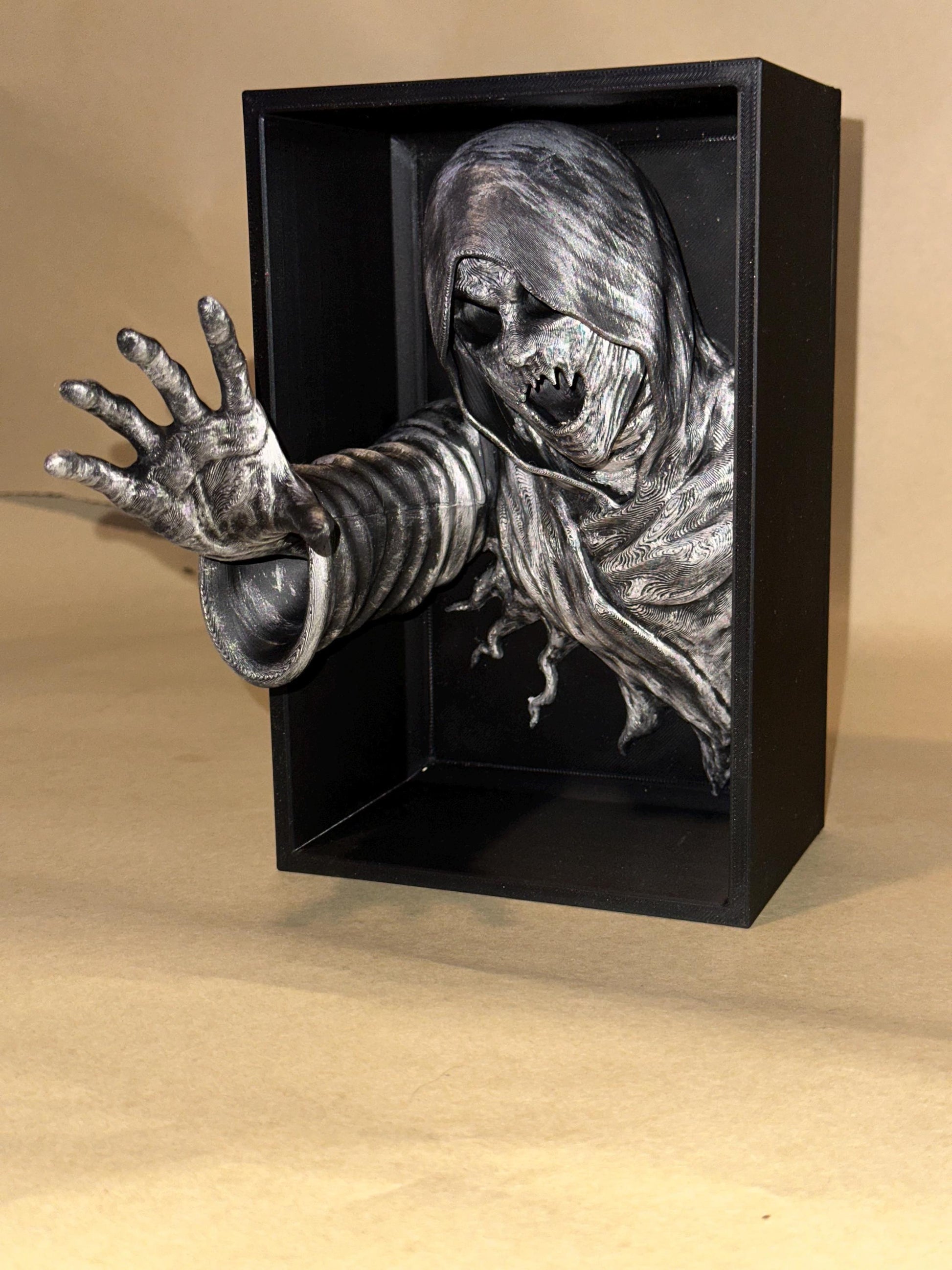 Dementor inspired Ghost Ghoul 3D Book Nook