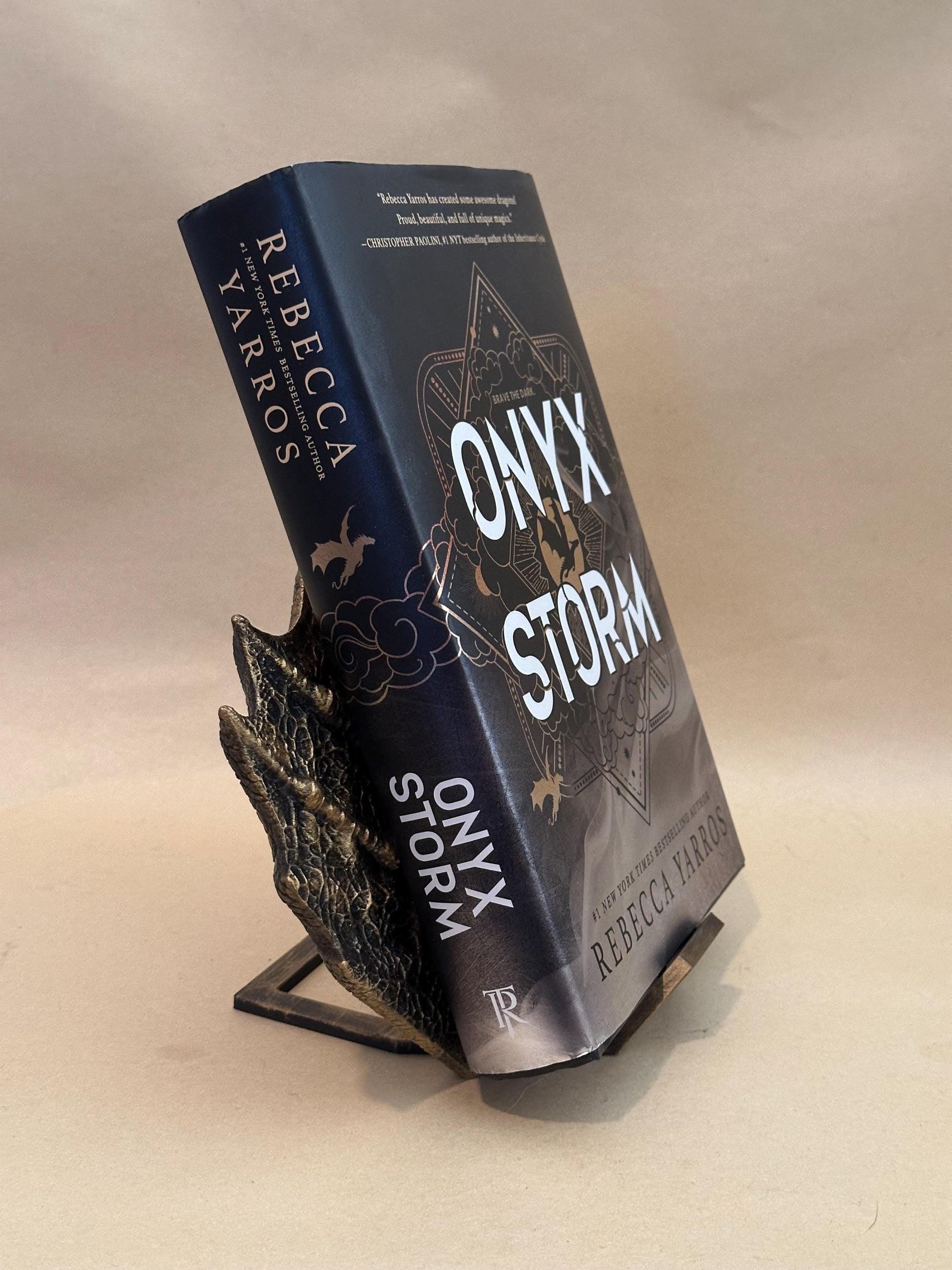 Dragon wing 3D Gold Book Stand Holder Display