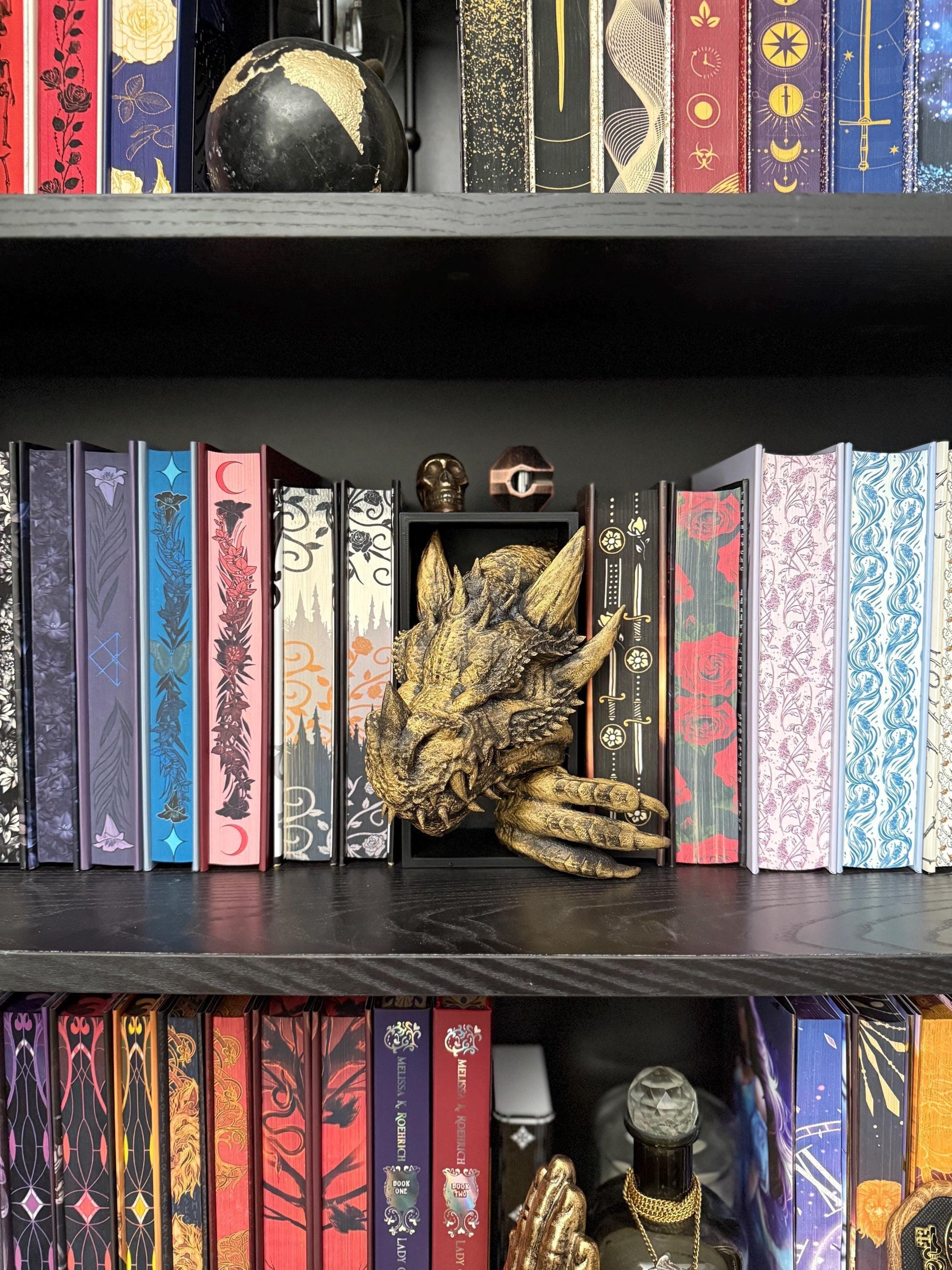 Dragon Emerging 3D Book Nook